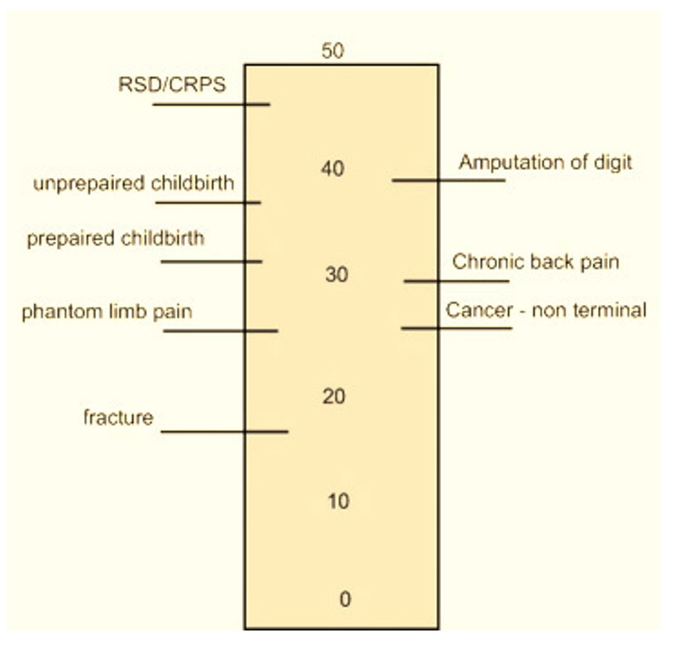 image of the McGill Pain Index